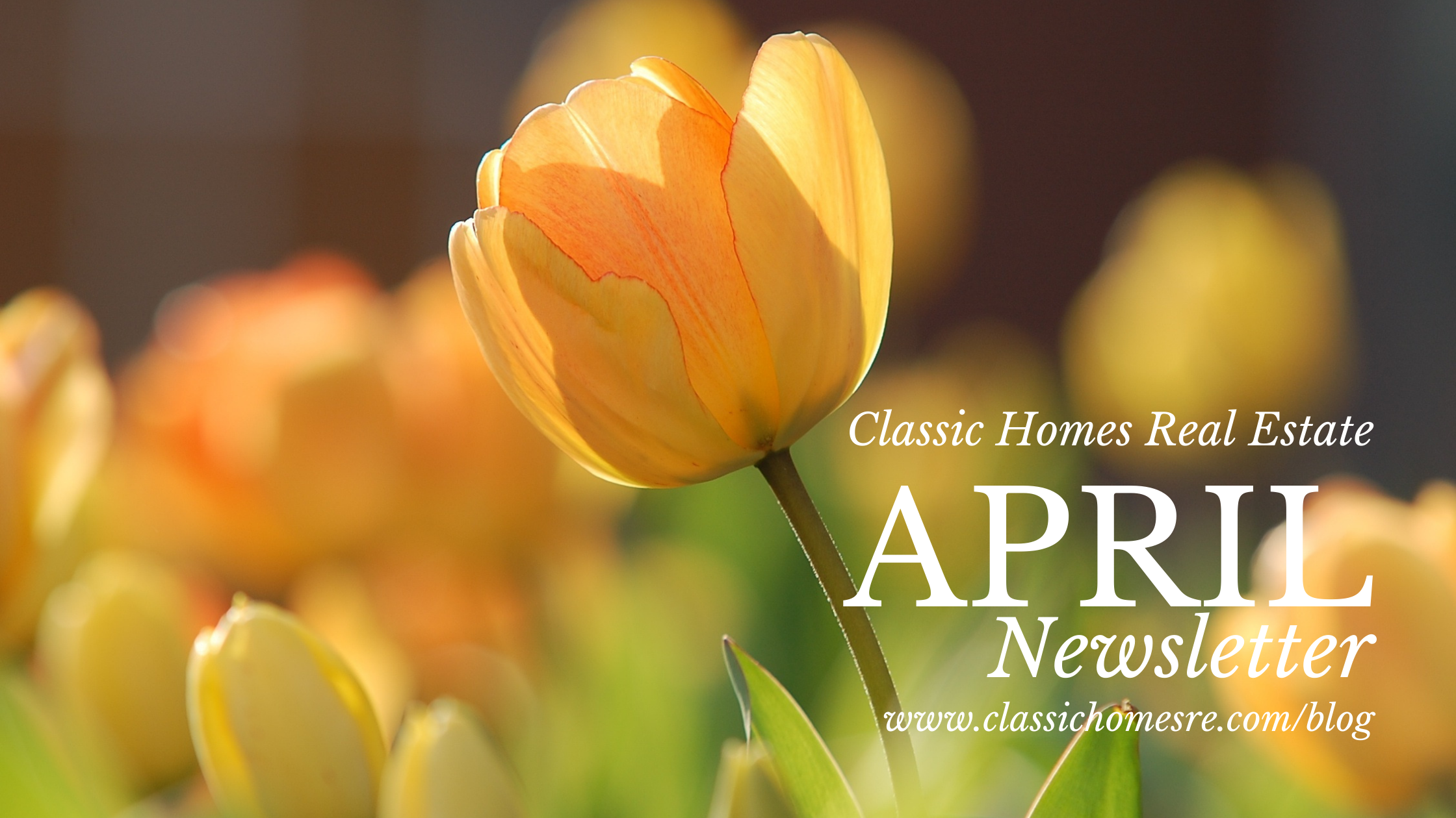 Classic Homes Real Estate Newsletter - Month of April